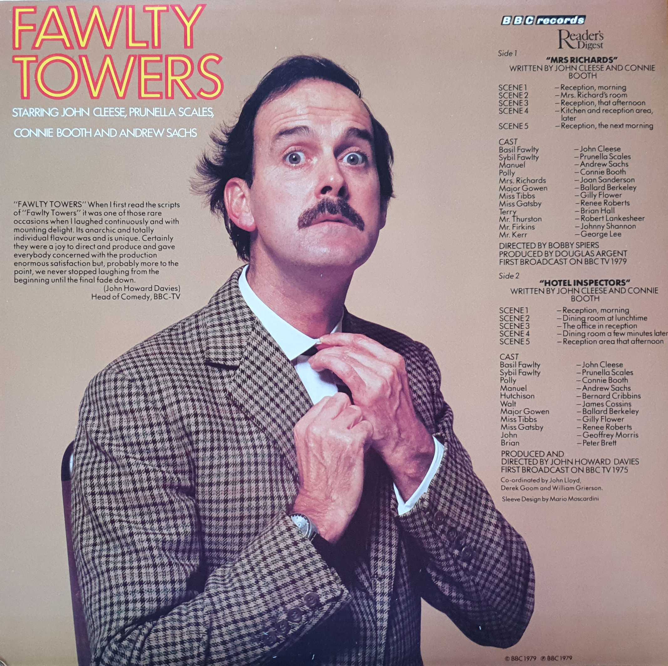 Picture of RD4-358-3 Fawlty Towers by artist John Cleese / Connie Booth from the BBC records and Tapes library